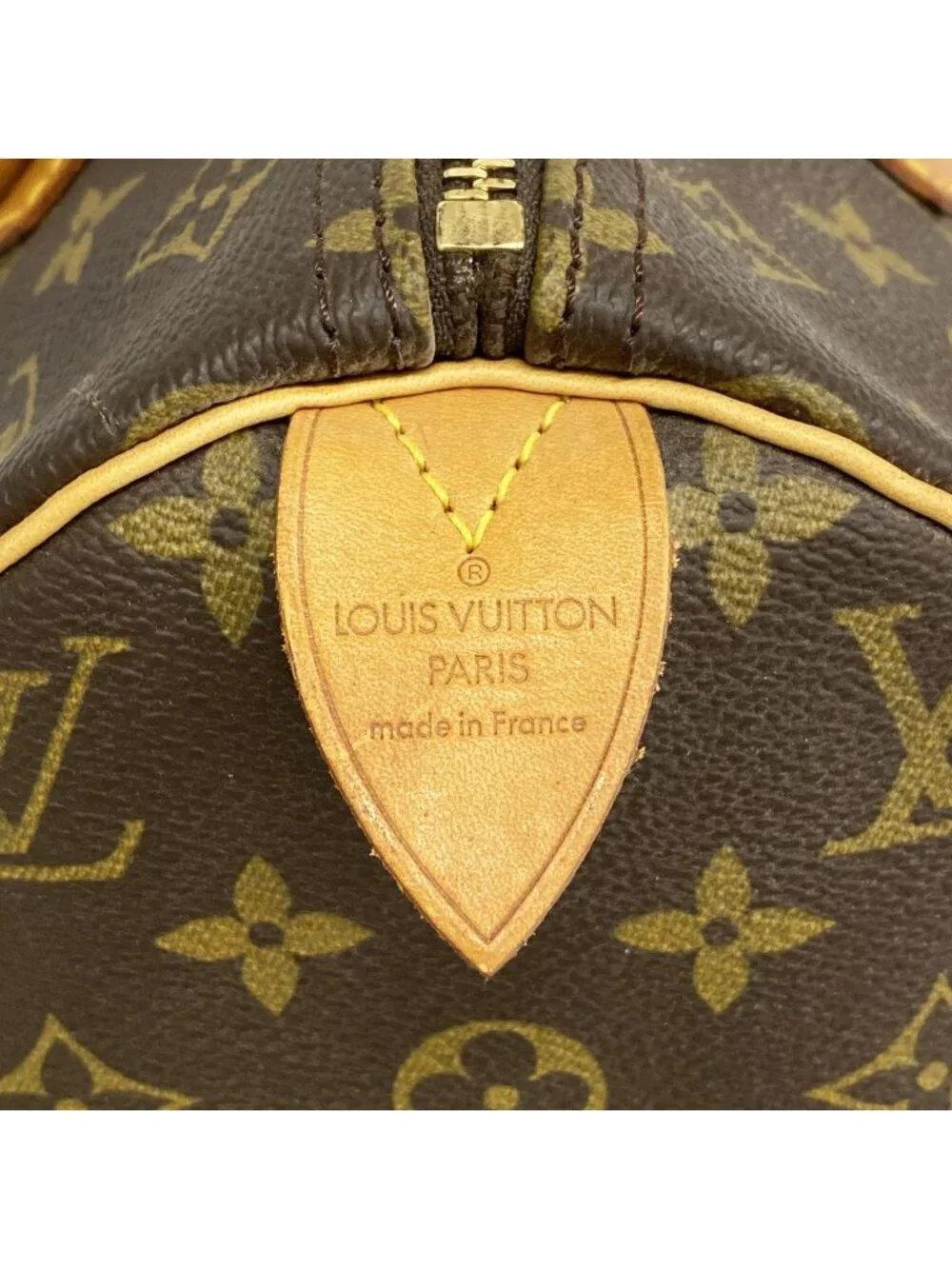 Louis Vuitton Handbag Monogram Speedy 30 Brown